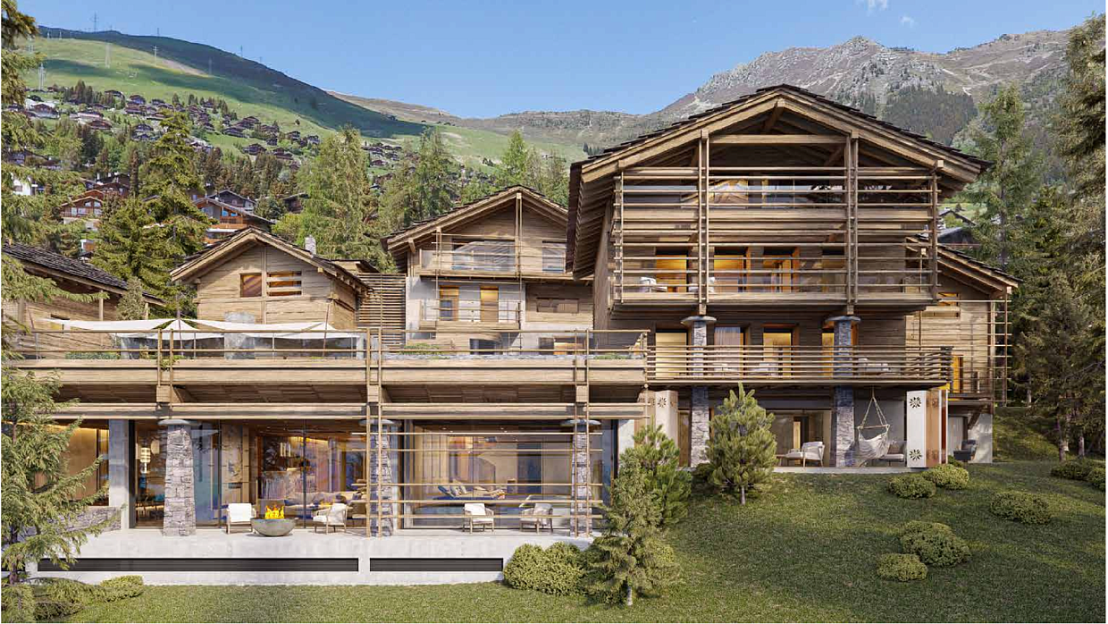 Chalet Le Verbier View